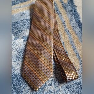 Beau Brummel Soho Vintage Silk Tie 🤎💙💫